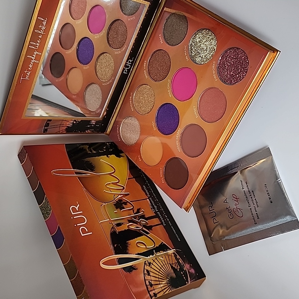 PUR Festival Palette 12 Pressed Pigment Palette